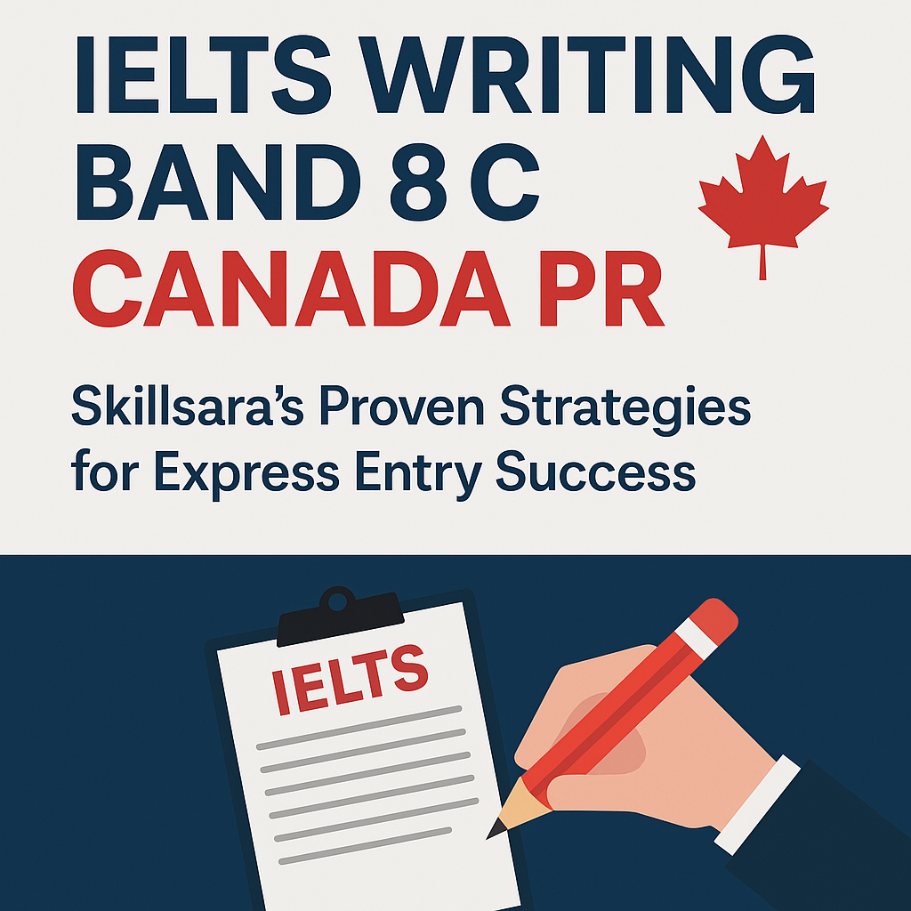 IELTS Writing Band 8 Canada PR Skillsara strategies