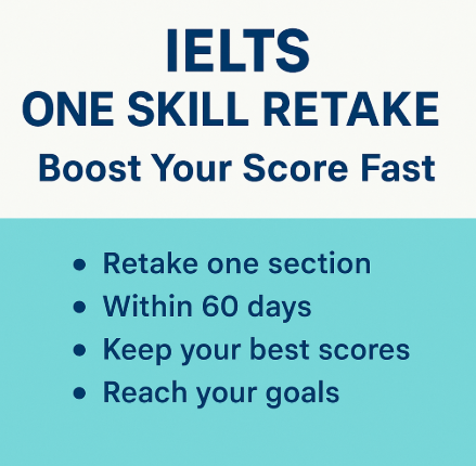 IELTS One Skill Retake