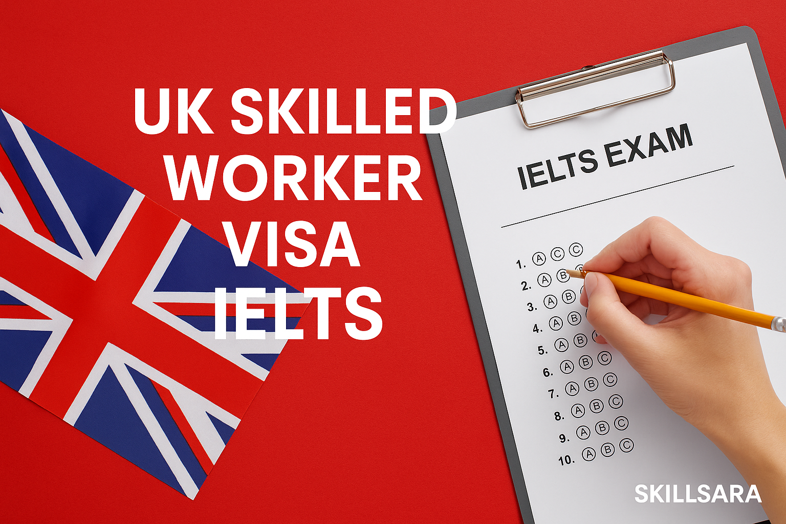 UK Skilled Worker Visa IELTS requirement